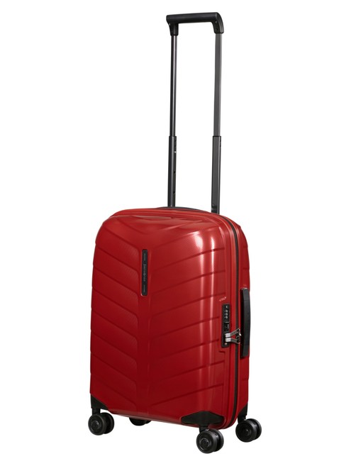 Walizka mała poszerzana Samsonite Attrix 55 cm (20/23 cm) - red