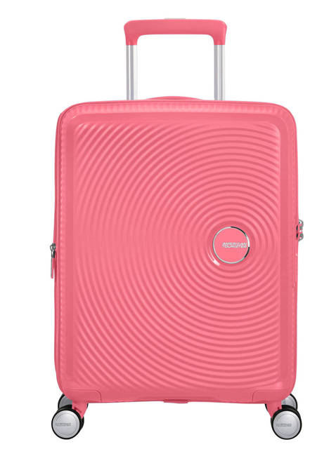 Walizka podręczna American Tourister Soundbox EXP - sun kissed coral