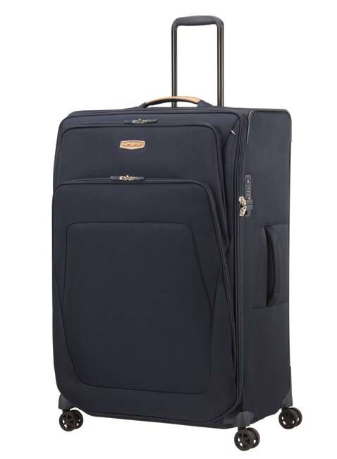 Walizka poszerzana duża XL Samsonite Spark SNG Eco - blue