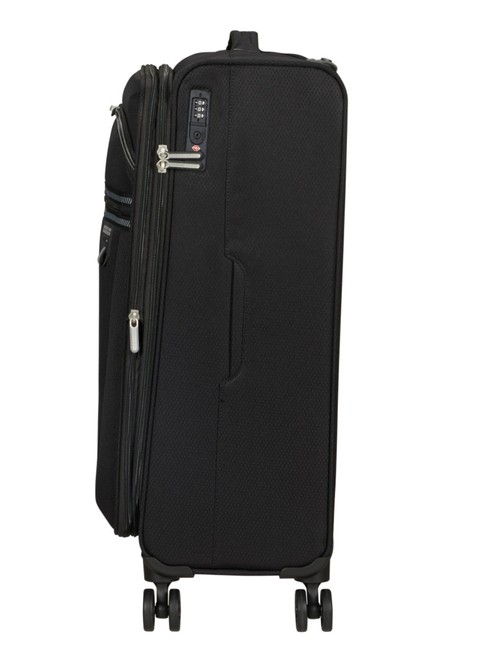 Walizka średnia American Tourister AeroSpin EXP - black