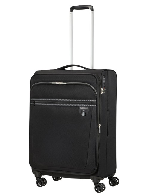 Walizka średnia American Tourister AeroSpin EXP - black