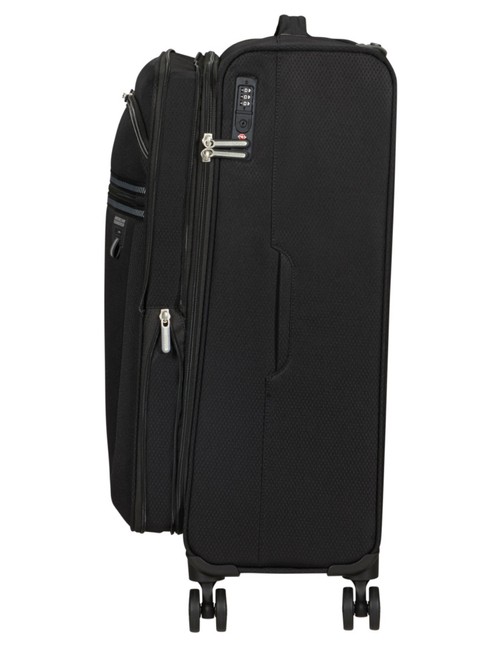 Walizka średnia American Tourister AeroSpin EXP - black