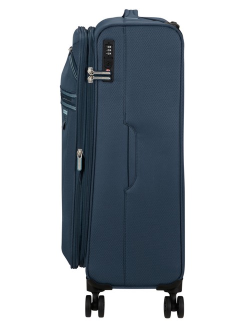 Walizka średnia American Tourister AeroSpin EXP - indigo