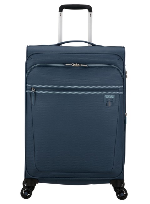 Walizka średnia American Tourister AeroSpin EXP - indigo