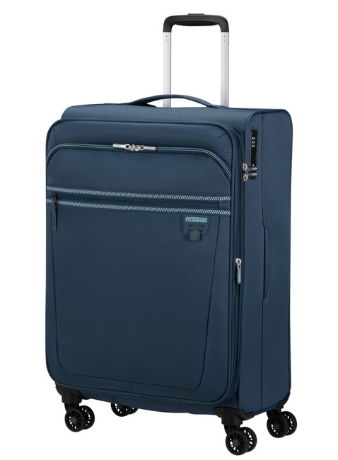 Walizka średnia American Tourister AeroSpin EXP - indigo