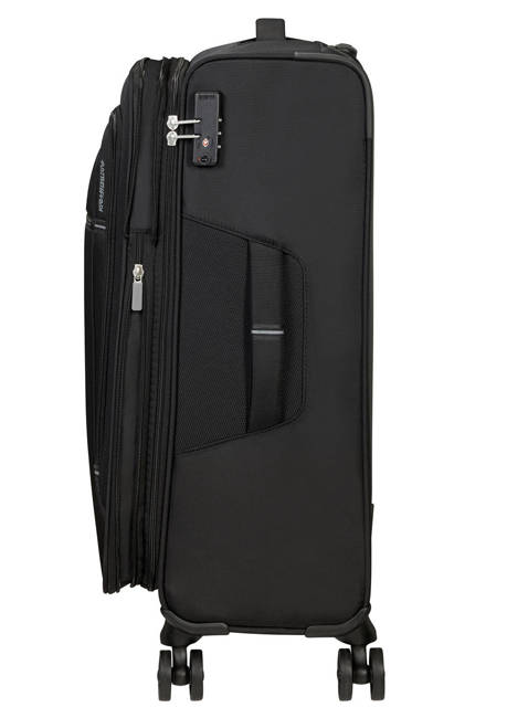 Walizka średnia American Tourister Crosstrack - black/grey