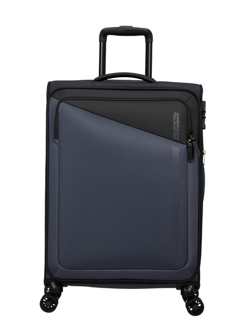 Walizka średnia American Tourister Daring Dash EXP - black / grey