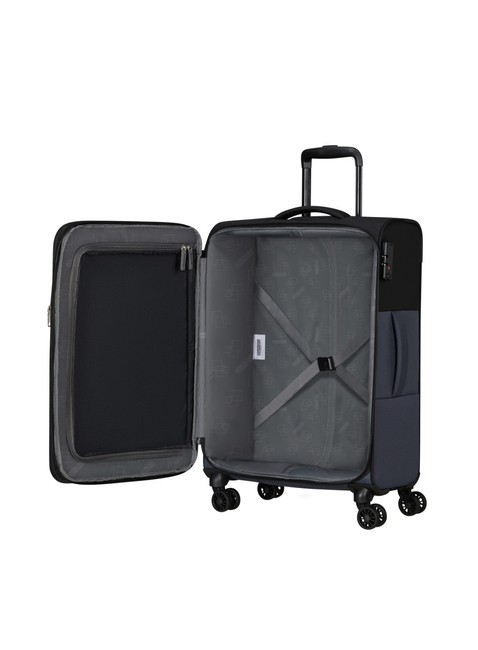 Walizka średnia American Tourister Daring Dash EXP - black / grey