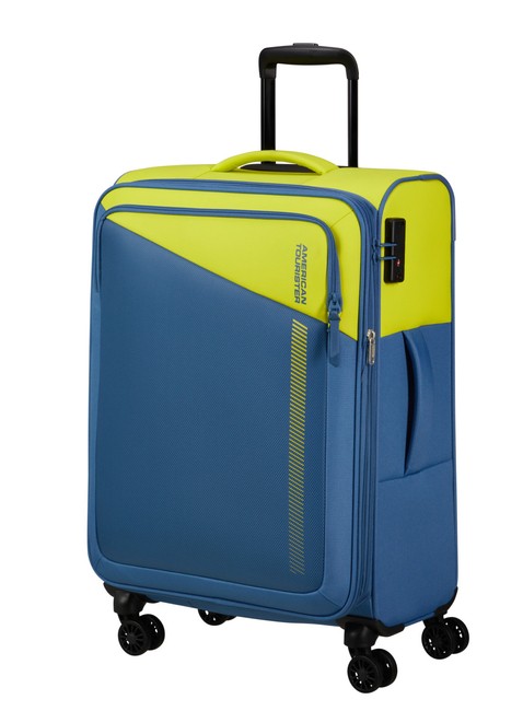 Walizka średnia American Tourister Daring Dash EXP - lime / coronet