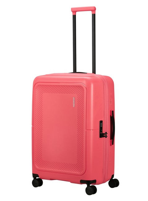 Walizka średnia American Tourister DashPop EXP - sugar pink