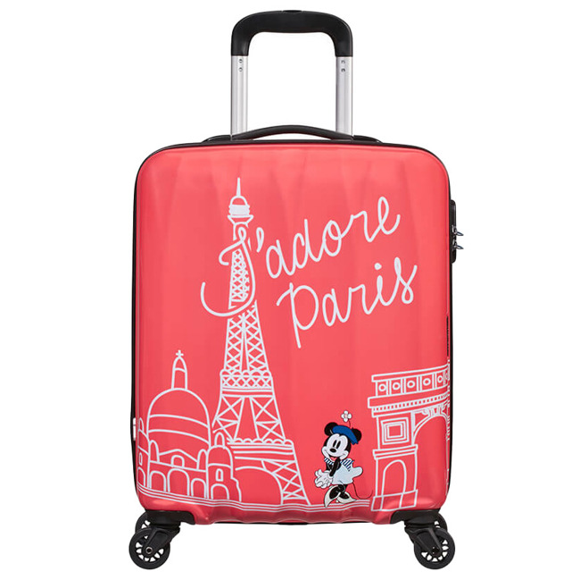 Walizka średnia American Tourister Disney Legends - Take Me Away Minnie Paris