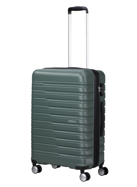 Walizka średnia American Tourister Flashline - dark forest