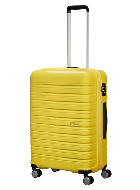 Walizka średnia American Tourister Flashline - lemon yellow