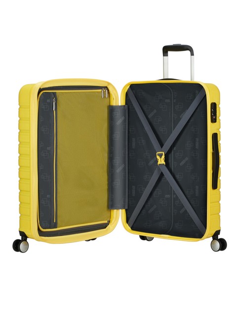 Walizka średnia American Tourister Flashline - lemon yellow