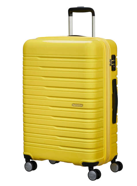 Walizka średnia American Tourister Flashline - lemon yellow