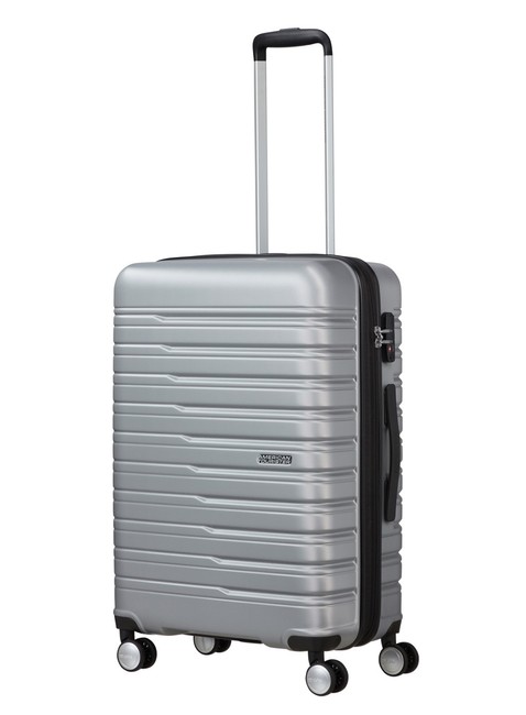 Walizka średnia American Tourister Flashline - sky silver