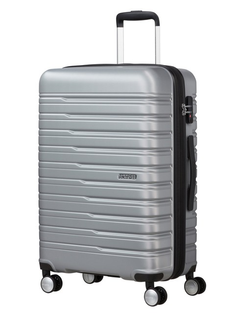 Walizka średnia American Tourister Flashline - sky silver