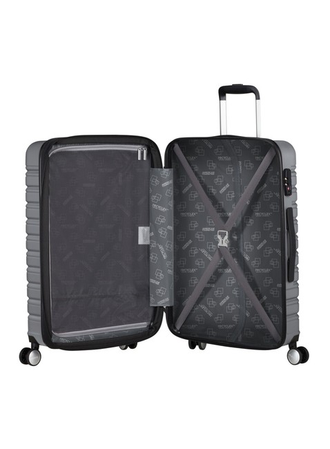 Walizka średnia American Tourister Flashline - sky silver