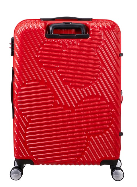 Walizka średnia American Tourister Mickey Clouds - classic red