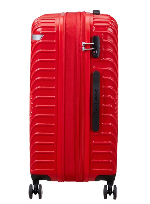 Walizka średnia American Tourister Mickey Clouds - classic red