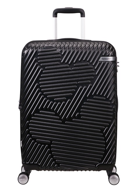 Walizka średnia American Tourister Mickey Clouds - true black