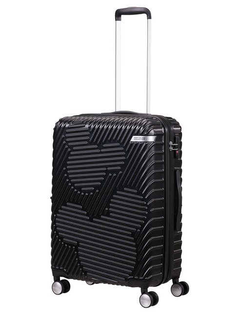 Walizka średnia American Tourister Mickey Clouds - true black