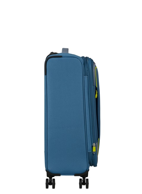 Walizka średnia American Tourister Pulsonic - coronet blue