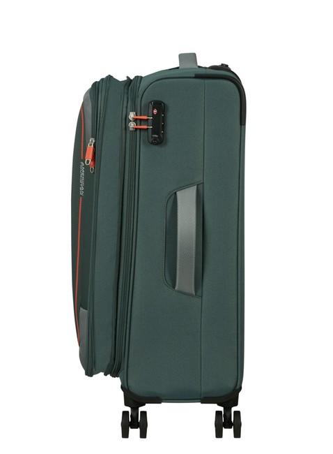 Walizka średnia American Tourister Pulsonic - dark forest