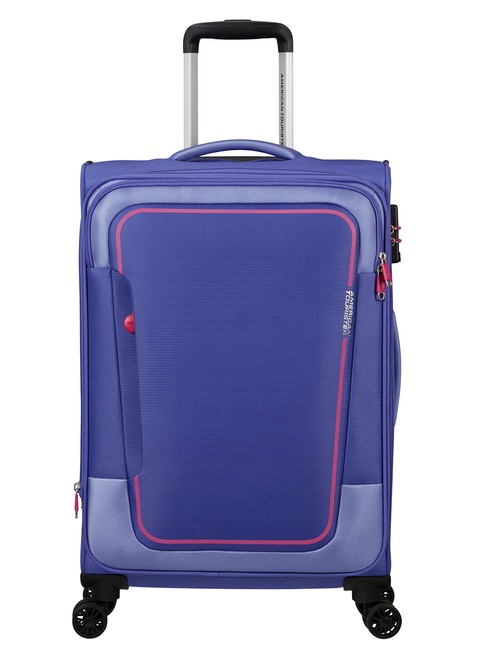 Walizka średnia American Tourister Pulsonic - soft lilac