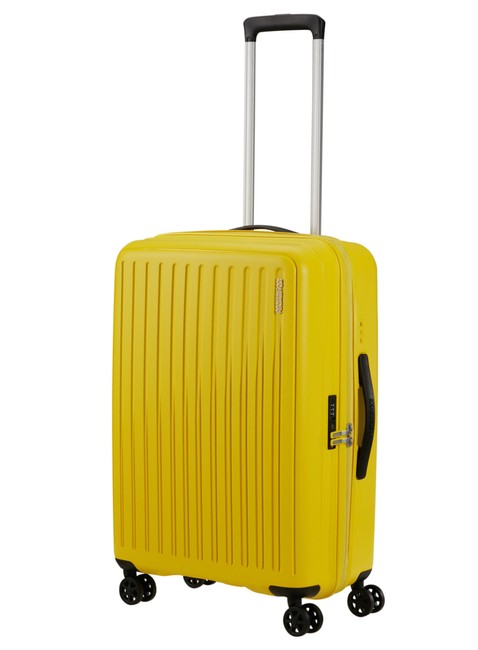 Walizka średnia American Tourister Rejoy - electric yellow