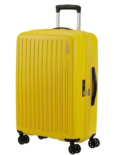 Walizka średnia American Tourister Rejoy - electric yellow