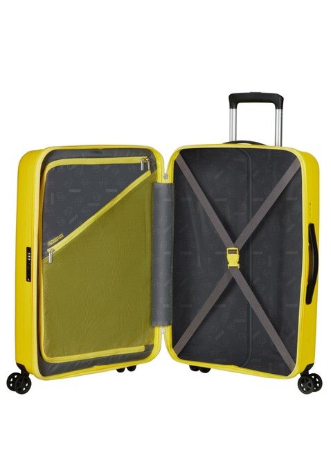 Walizka średnia American Tourister Rejoy - electric yellow