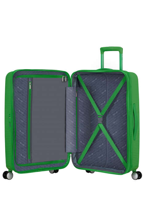 Walizka średnia American Tourister Soundbox EXP - grass green