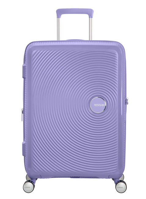 Walizka średnia American Tourister Soundbox EXP - lavender