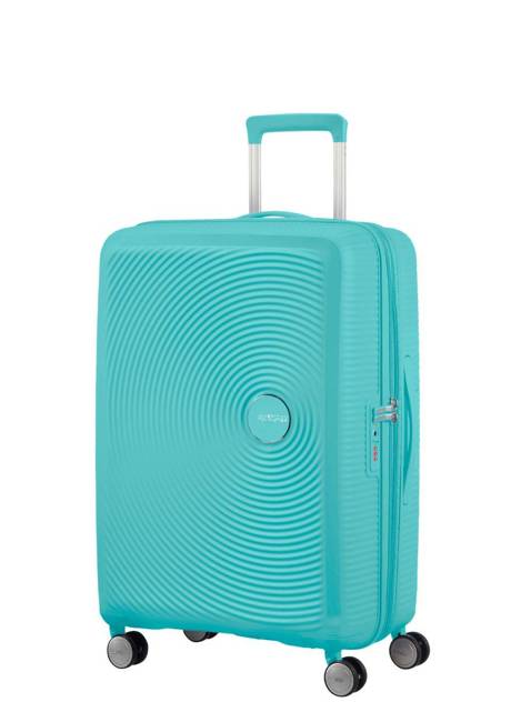 Walizka średnia American Tourister Soundbox EXP - poolside blue