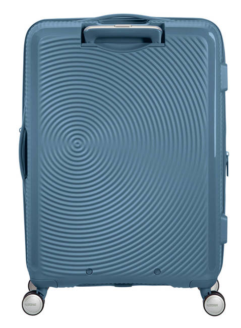 Walizka średnia American Tourister Soundbox EXP - stone blue