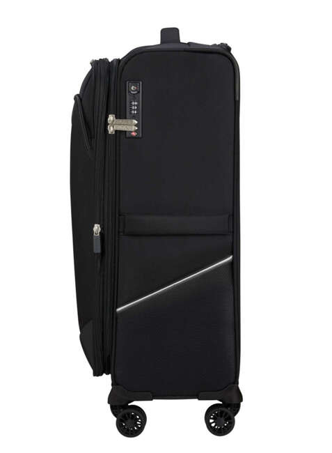 Walizka średnia American Tourister SummerRide EXP - black