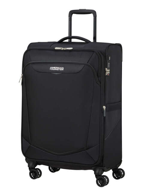 Walizka średnia American Tourister SummerRide EXP - black