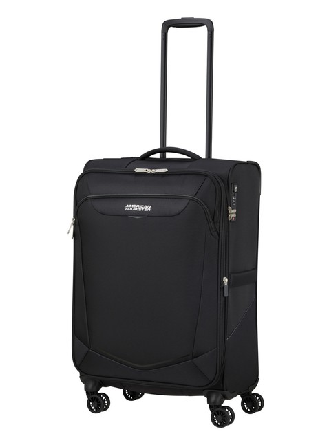 Walizka średnia American Tourister SummerRide EXP - black