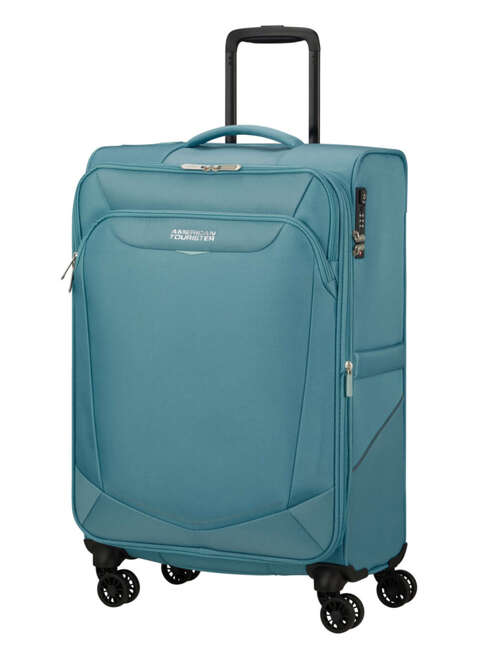 Walizka średnia American Tourister SummerRide EXP - breeze blue