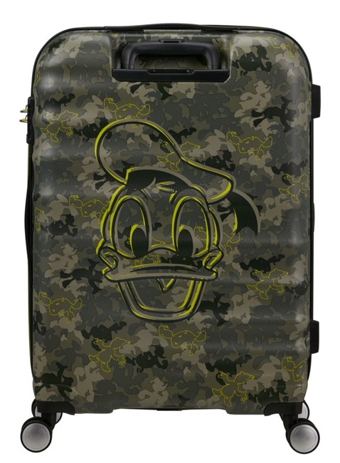 Walizka średnia American Tourister Wavebreaker Disney - Donald Duck camo