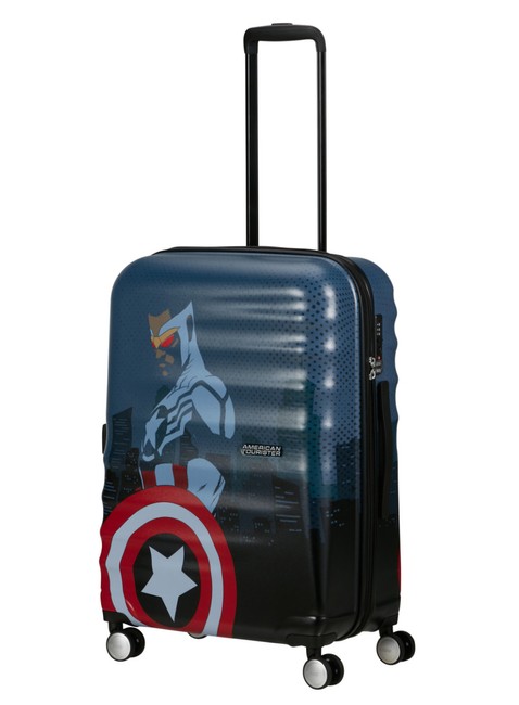 Walizka średnia American Tourister Wavebreaker Disney Marvel - Captain America