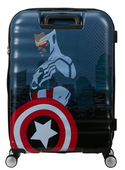 Walizka średnia American Tourister Wavebreaker Disney Marvel - Captain America