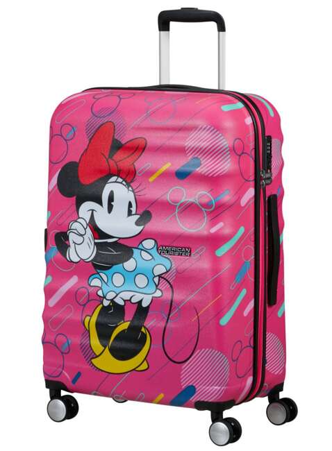 Walizka średnia American Tourister Wavebreaker Disney - Minnie future pop