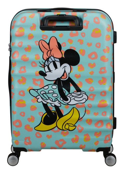 Walizka średnia American Tourister Wavebreaker Disney - Minnie pastel dot