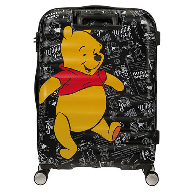 Walizka średnia American Tourister Wavebreaker Disney - Winnie The Pooh 