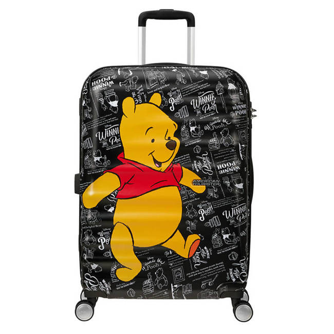 Walizka średnia American Tourister Wavebreaker Disney - Winnie The Pooh 