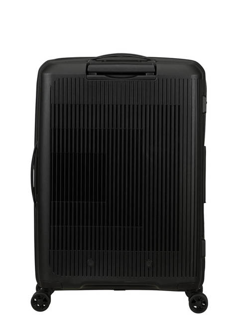 Walizka średnia poszerzana American Tourister AeroStep - black