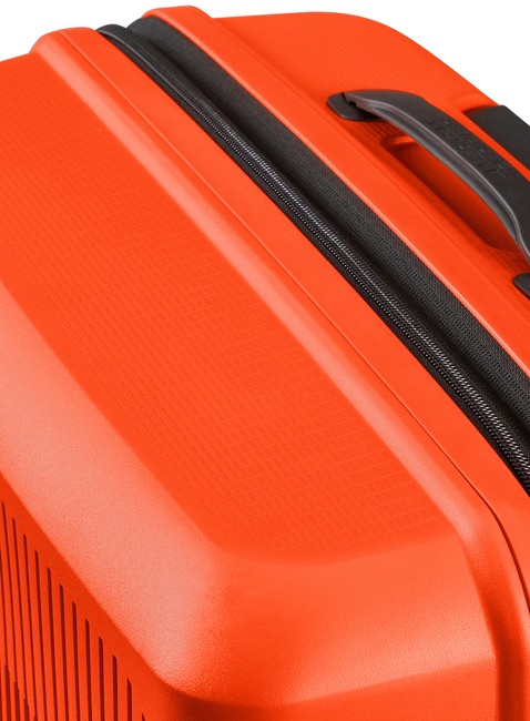 Walizka średnia poszerzana American Tourister AeroStep - bright orange