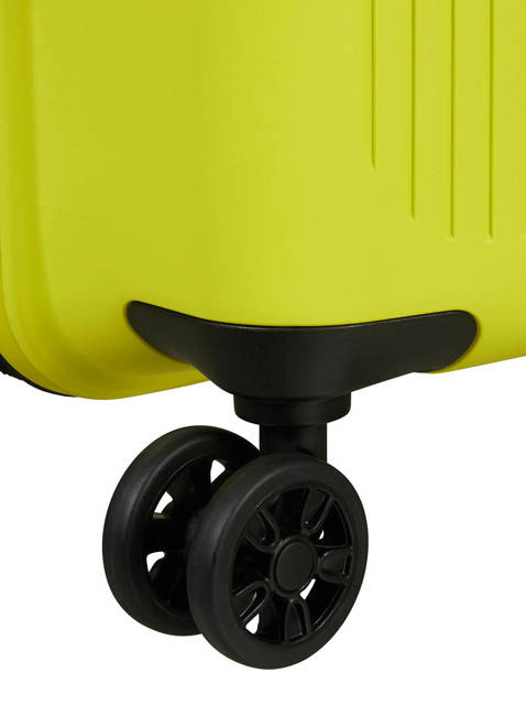 Walizka średnia poszerzana American Tourister AeroStep - light lime